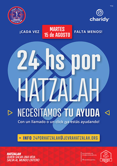 Campaña charidy - 24 horas por hatzalah